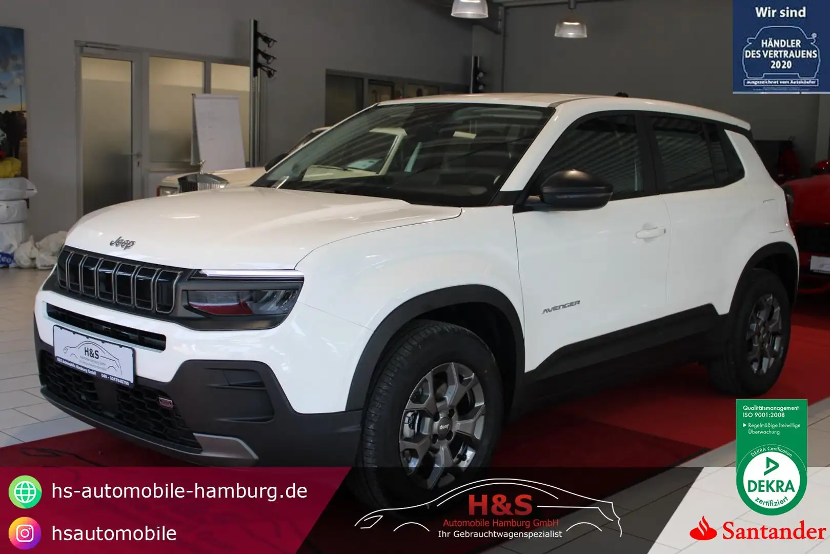 Jeep Avenger Longitude Mild-Hybrid Weiß - 1