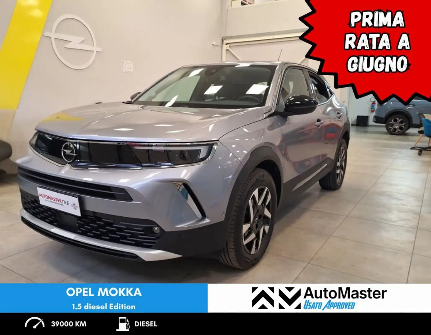 Opel Mokka Mokka 1.5 diesel Edition - NEOPATENTATI Grau - 1