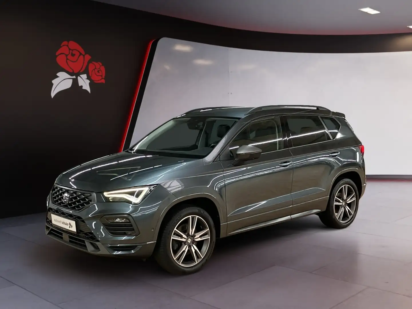 SEAT Ateca 2.0 TSI DSG 4Drive FR AHK LED Navi Standh. Gris - 2