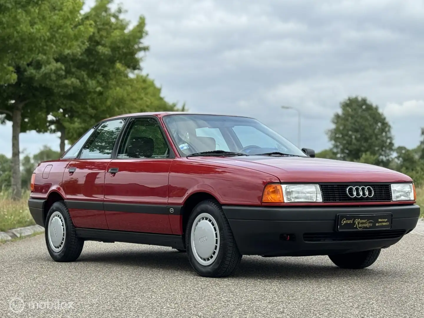 Audi 80 1.8 1987 Topconditie! Rouge - 2