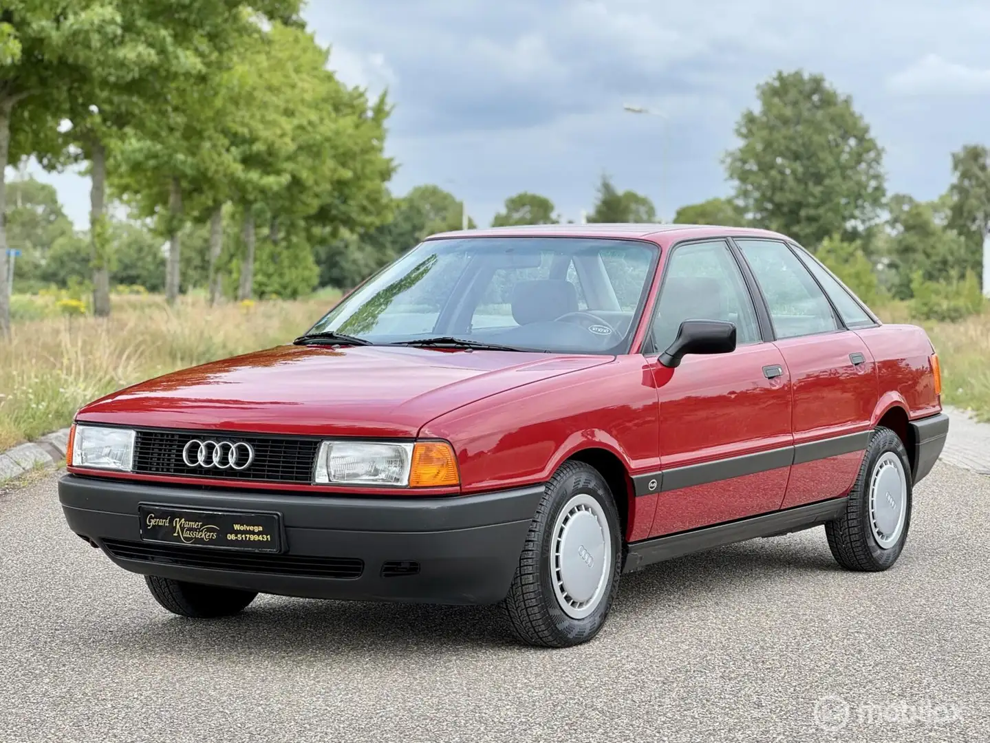 Audi 80 1.8 1987 Topconditie! Rouge - 1