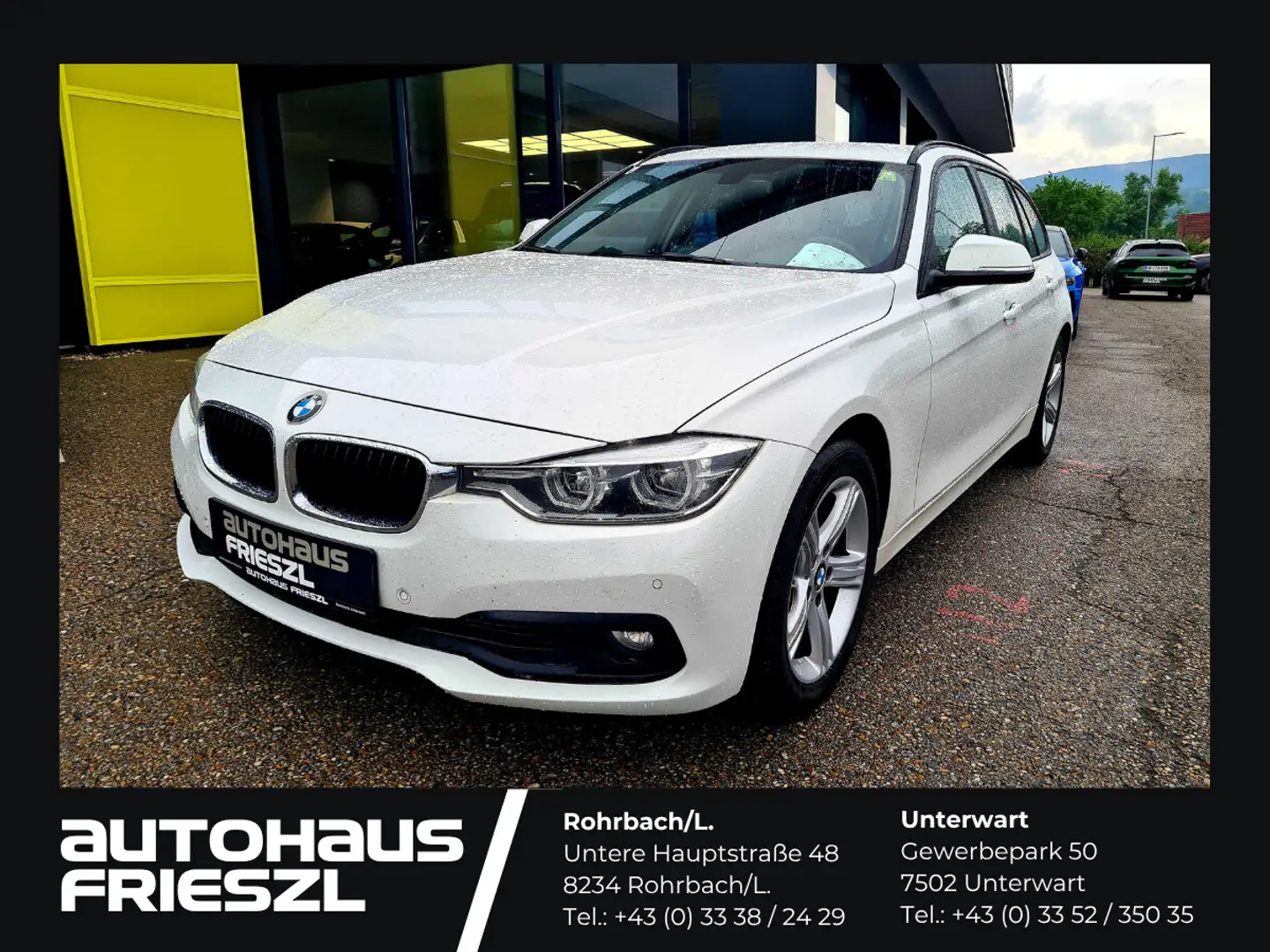 BMW 318 d Touring Weiß - 1