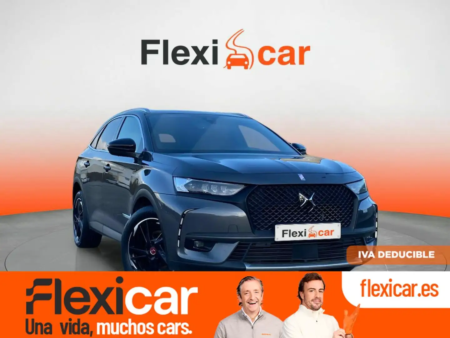 DS Automobiles DS 7 Crossback BlueHDi 132kW (180CV) Auto. BE CHIC Gris - 1