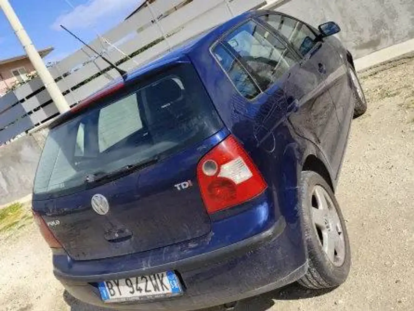 Volkswagen Polo IV 2001 5p 1.4 tdi Trendline Blu/Azzurro - 2