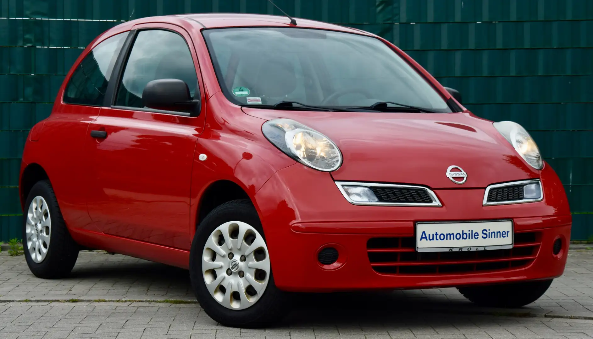 Nissan Micra Visia Isofix+ Bluetooth+ 2-Hand+ Garagen+ Top gepf Rouge - 2