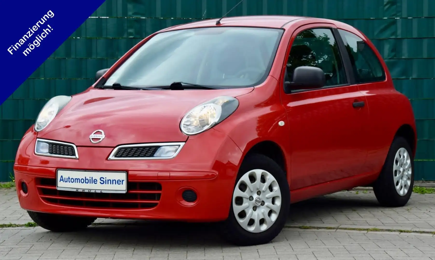 Nissan Micra Visia Isofix+ Bluetooth+ 2-Hand+ Garagen+ Top gepf Rouge - 1