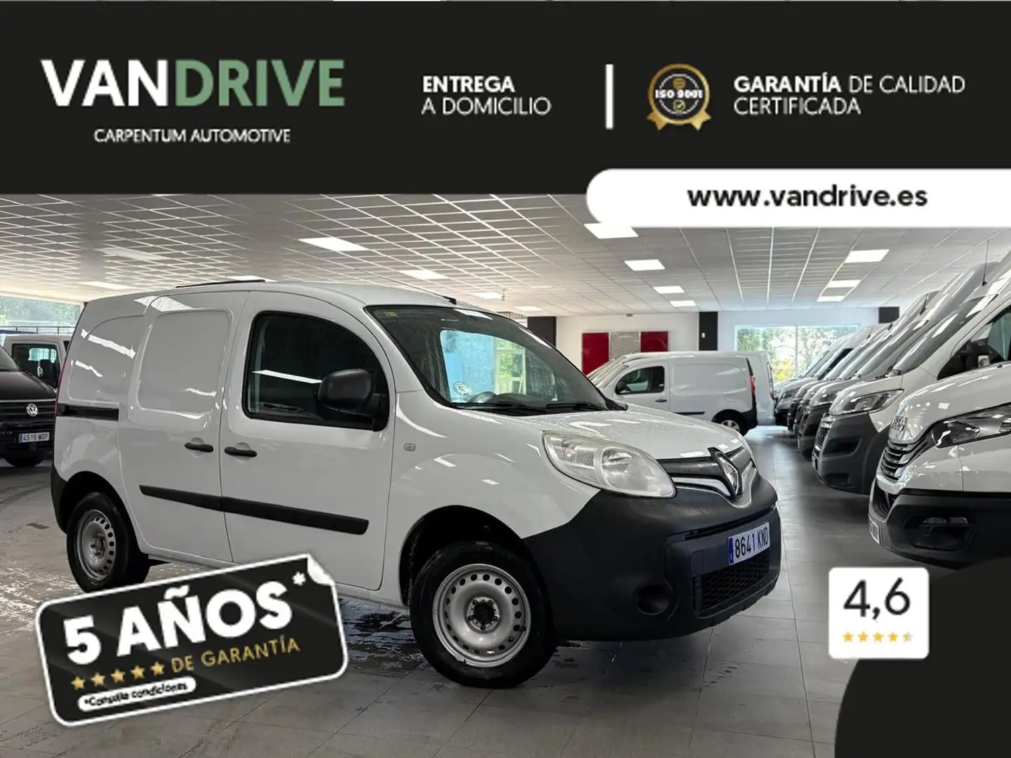 Renault Kangoo Fg. 1.5dCi Profesional 55kW Blanco - 1