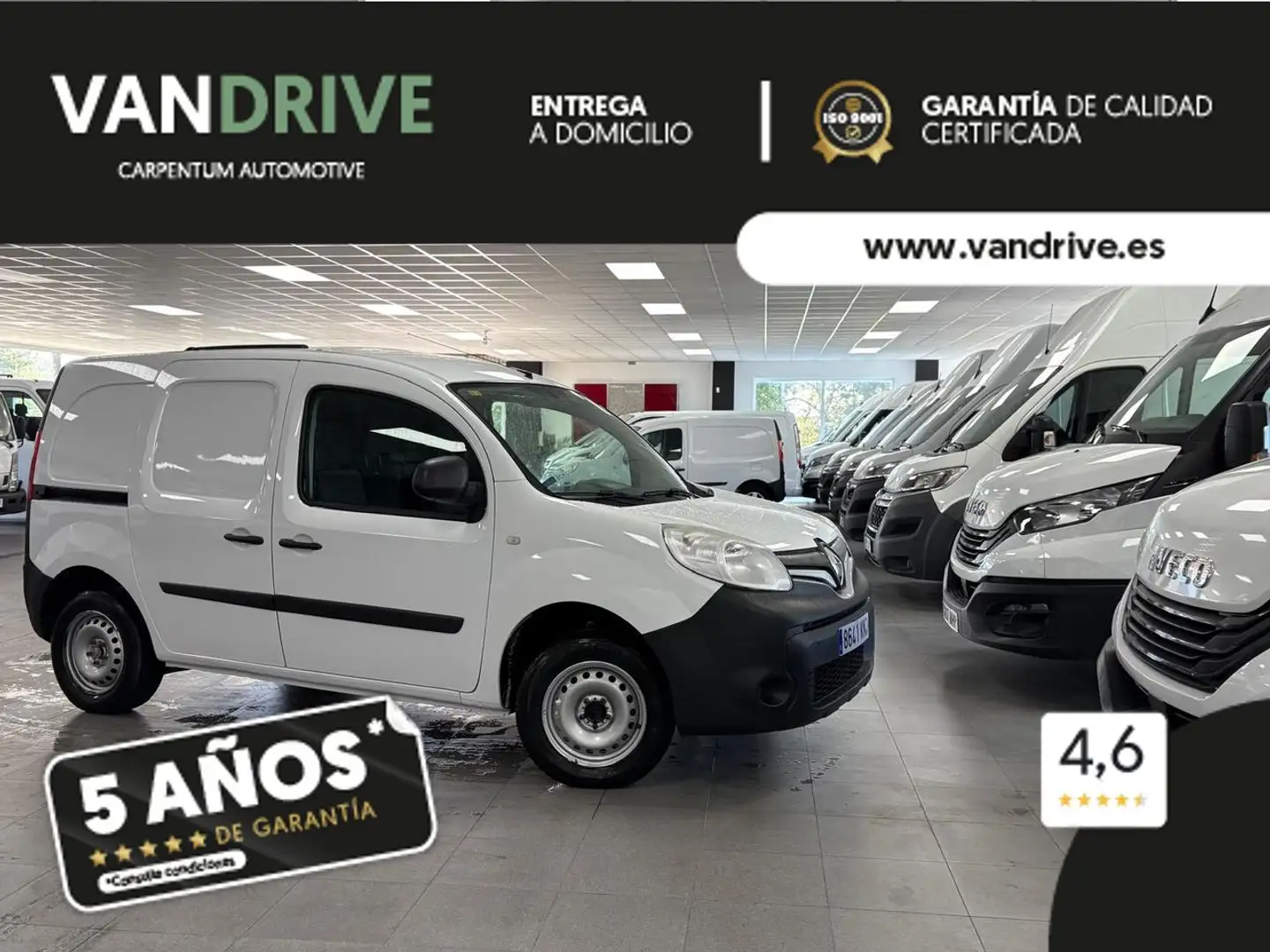 Renault Kangoo Fg. 1.5dCi Profesional 55kW Blanco - 2