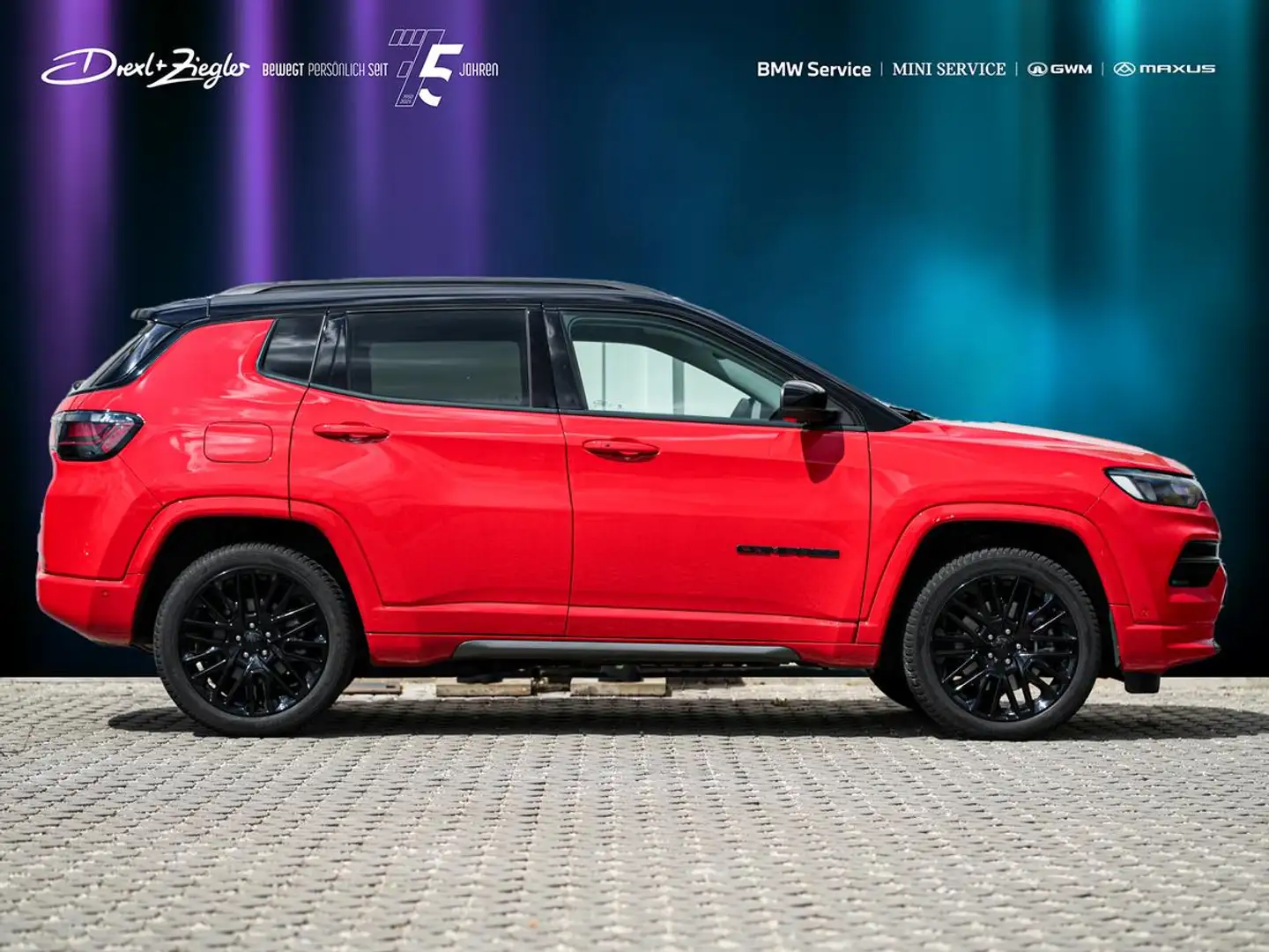 Jeep Compass S Hybrid 4WD Navi RFK 360° Leder eKlappe Roşu - 2