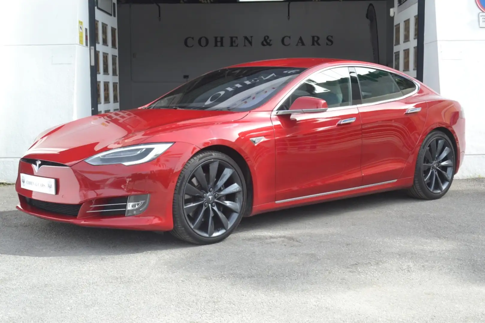 Tesla Model S P90D AWD Roşu - 2