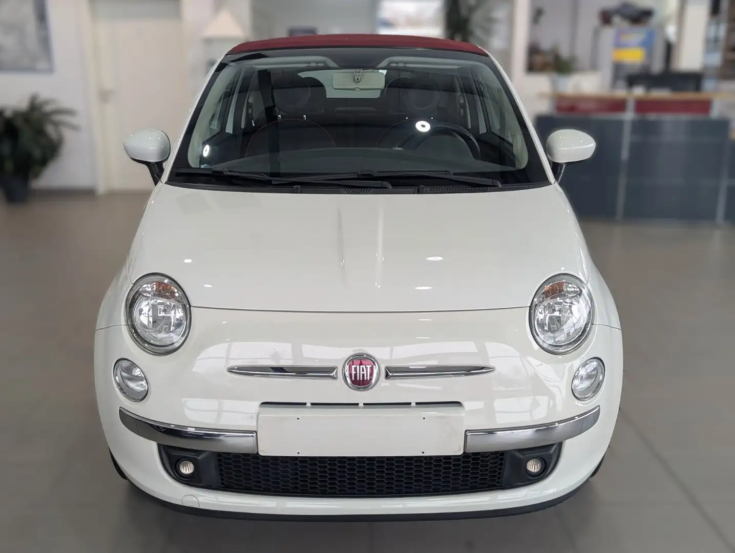Fiat 500C Cabrio Lounge Aut / Alu / PDC / SHZ Weiß - 2