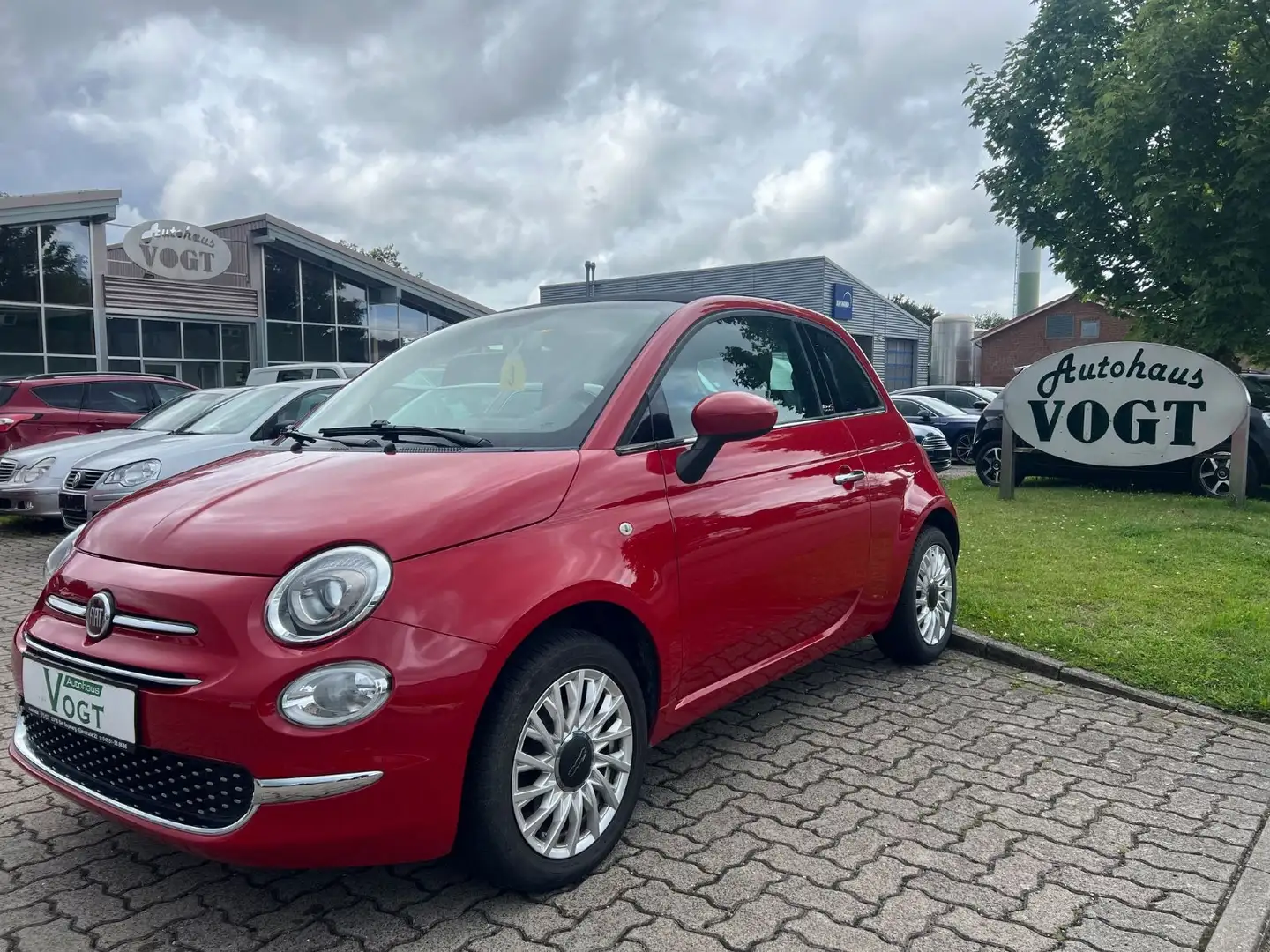 Fiat 500 1.2 TEMP/NAVI/ Rojo - 1