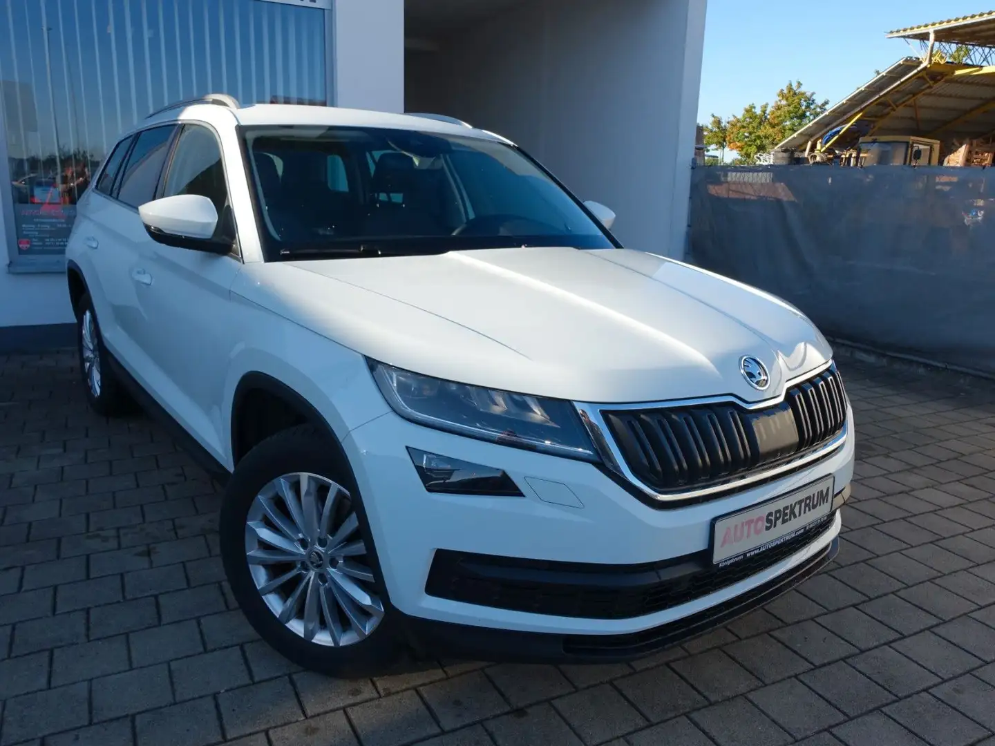 Skoda Kodiaq Style 4x4 LED/ACC/AHK/7SITZE Blanc - 2