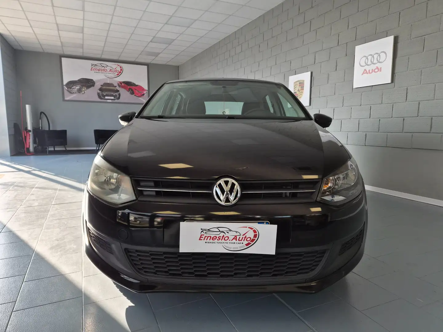 Volkswagen Polo Polo V 2009 3p 1.2 tdi Comfortline Zwart - 2