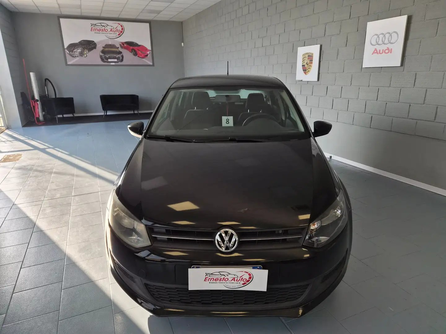 Volkswagen Polo Polo V 2009 3p 1.2 tdi Comfortline Zwart - 1