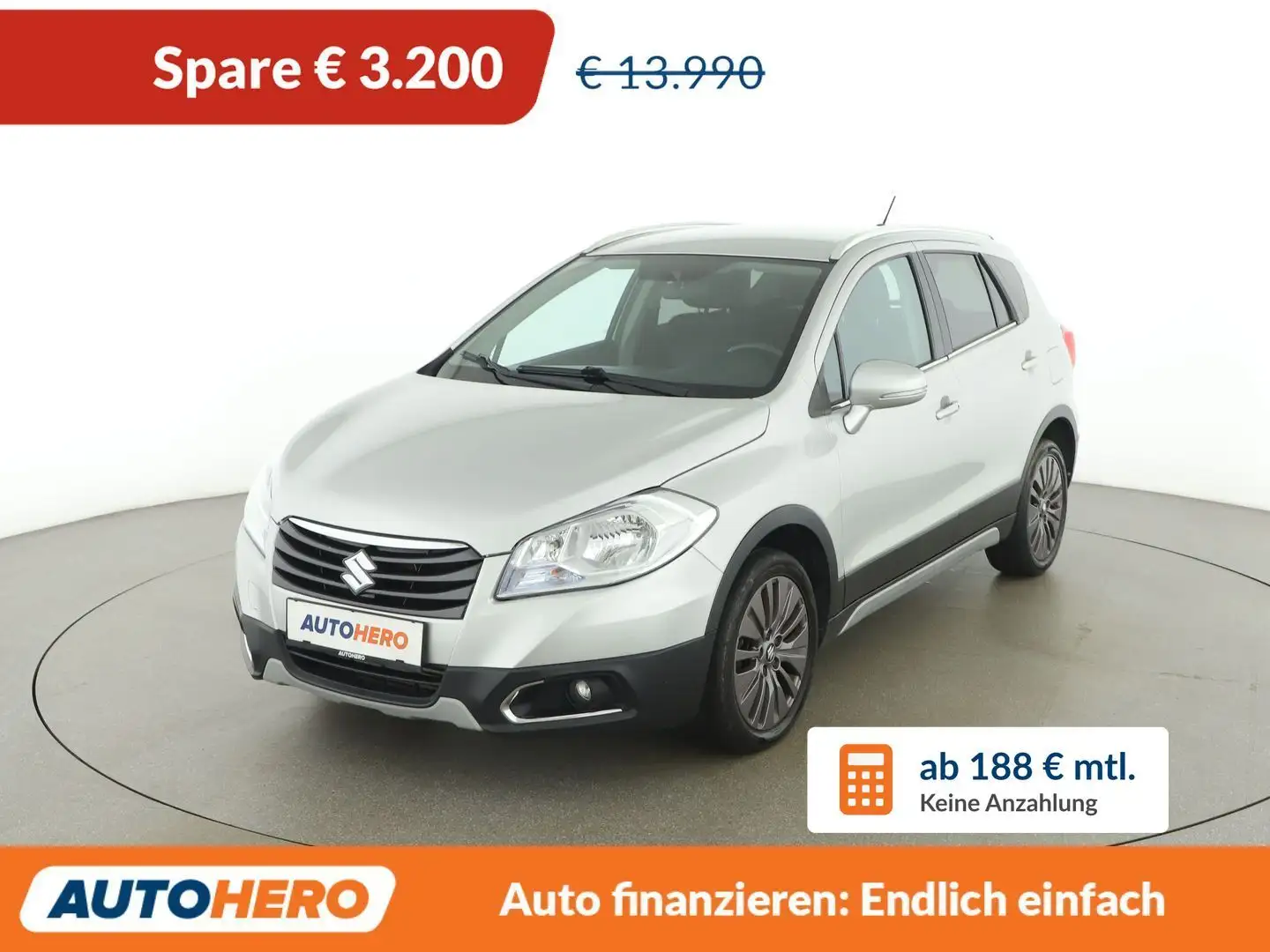 Suzuki SX4 1.6 DDiS AllGrip Shine 4x4 *SHZ*TEMPO*BT* Silber - 1