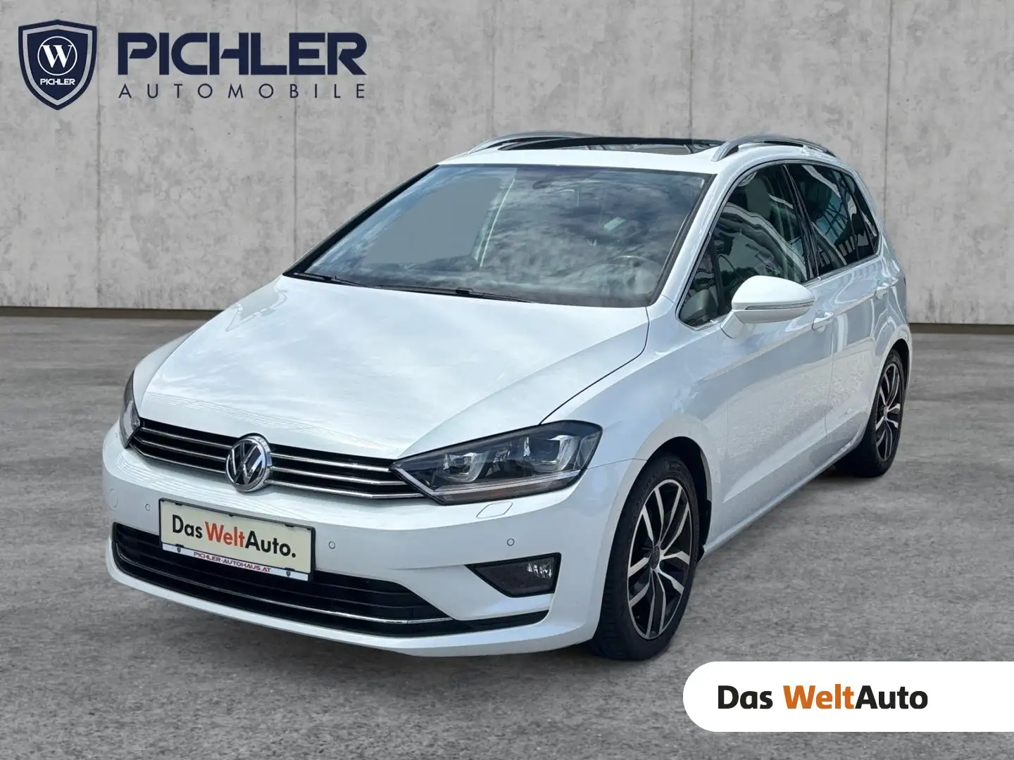 Volkswagen Golf Sportsvan Sky BMT TSI DSG Weiß - 1