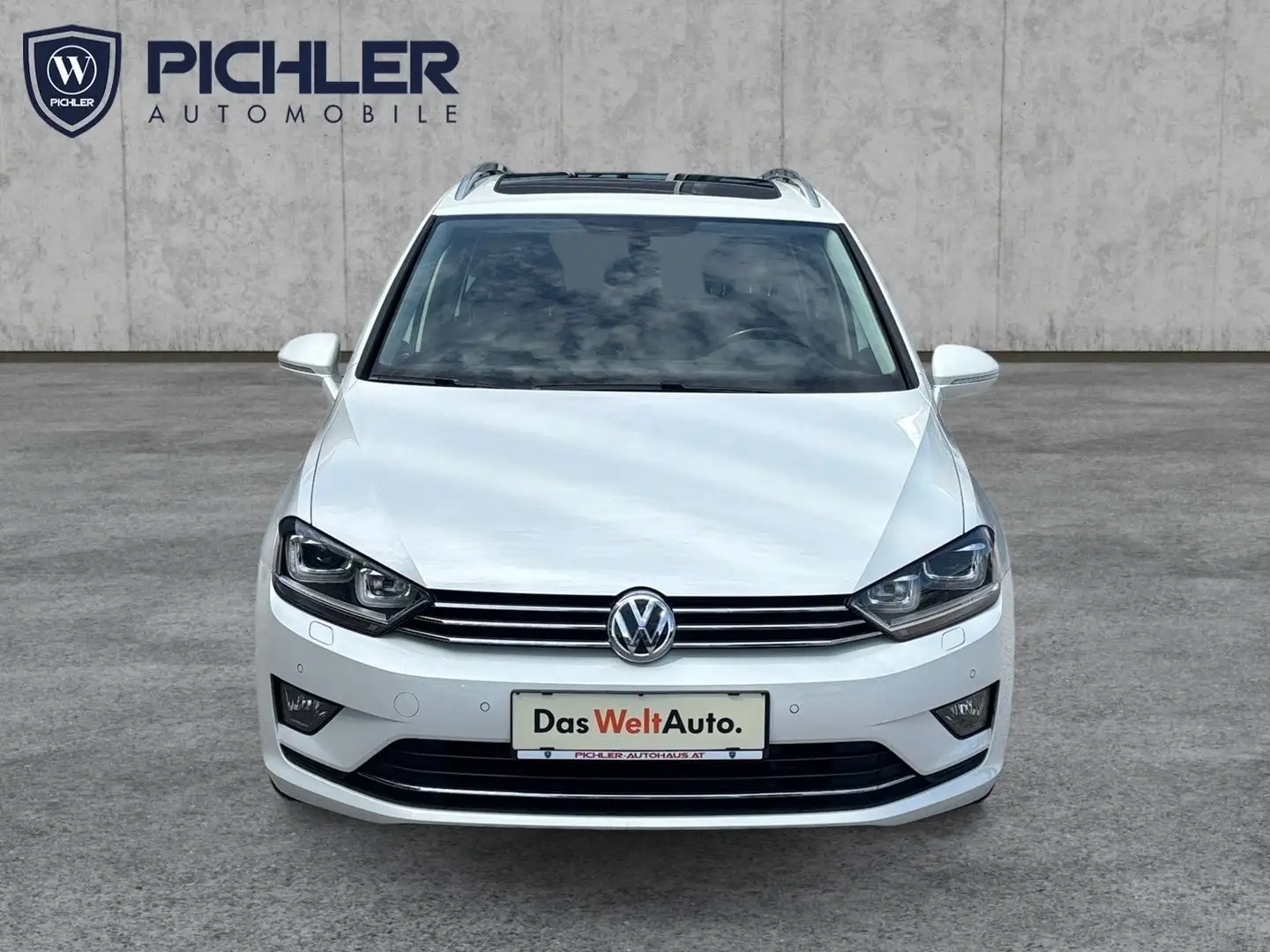 Volkswagen Golf Sportsvan Sky BMT TSI DSG Weiß - 2