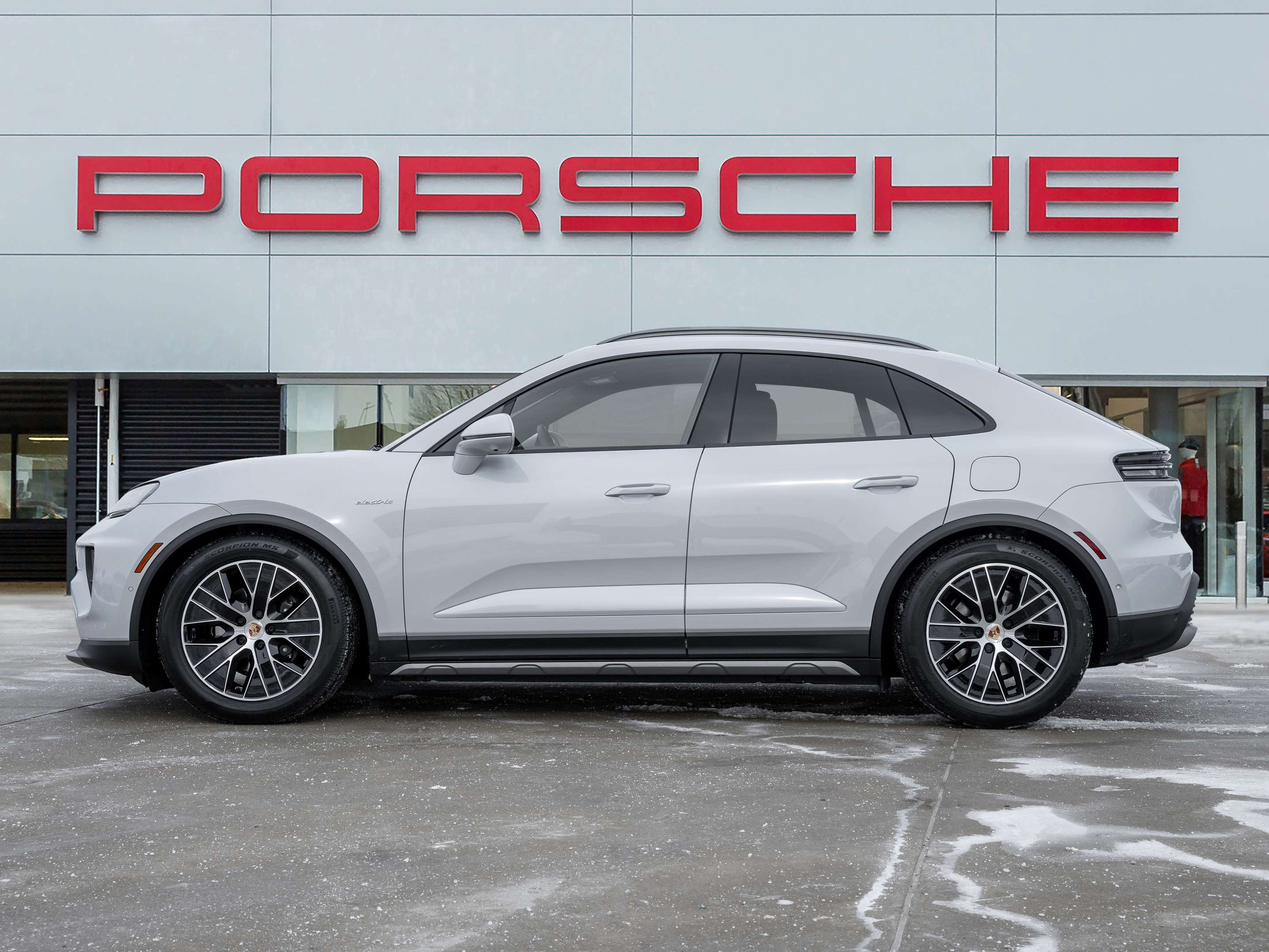 2025 Porsche Macan Electric | No Luxury Tax | Ice Grey Metallic alt 2