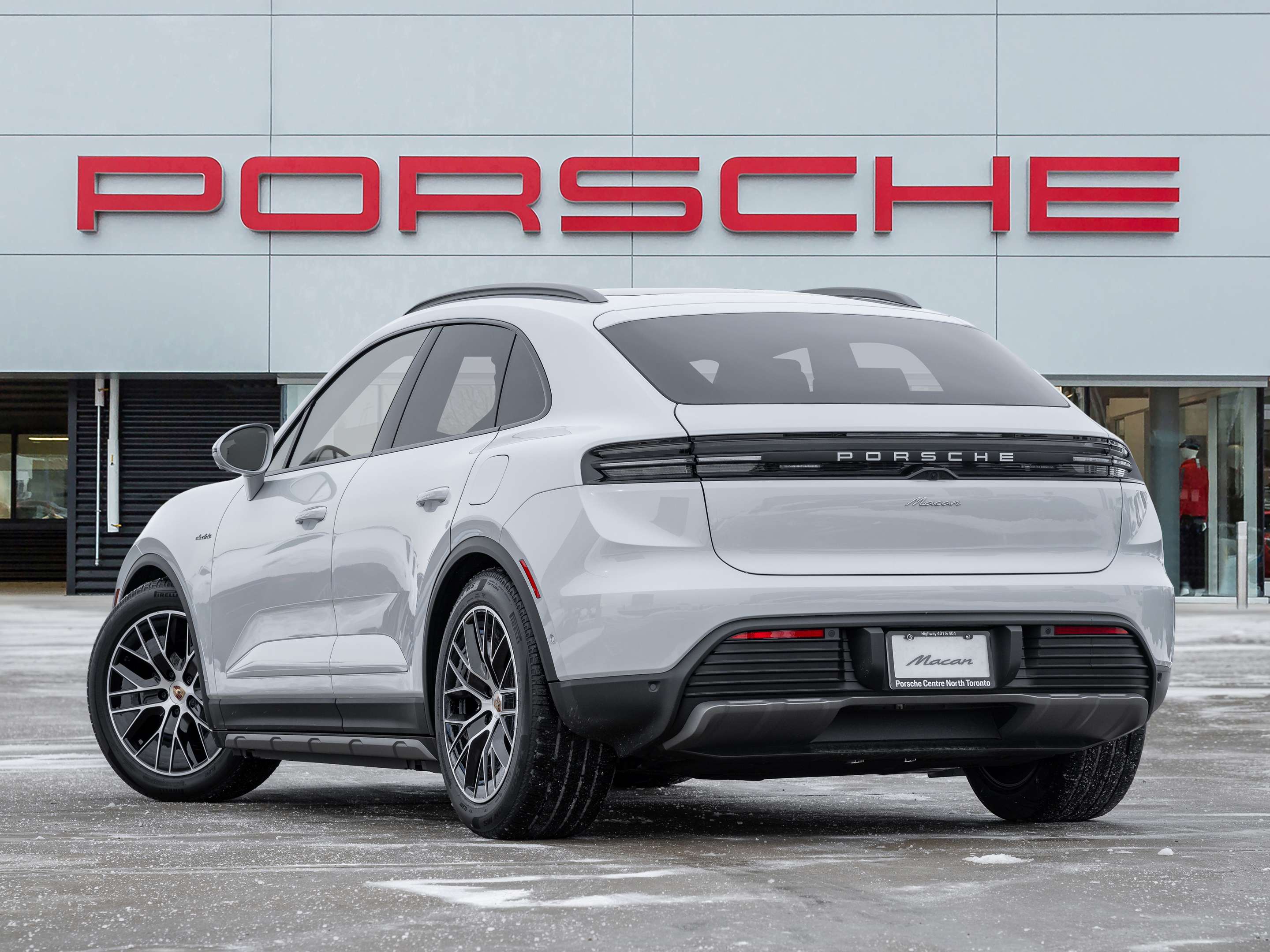 2025 Porsche Macan Electric | No Luxury Tax | Ice Grey Metallic alt 3