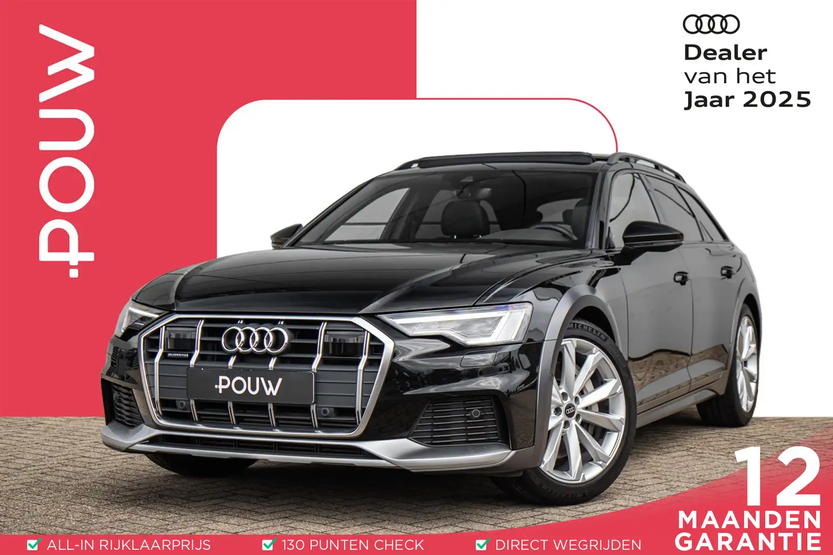 Audi A6 allroad quattro 55 TFSI 340pk Pro Line Advanced | Panorama Zwart - 1