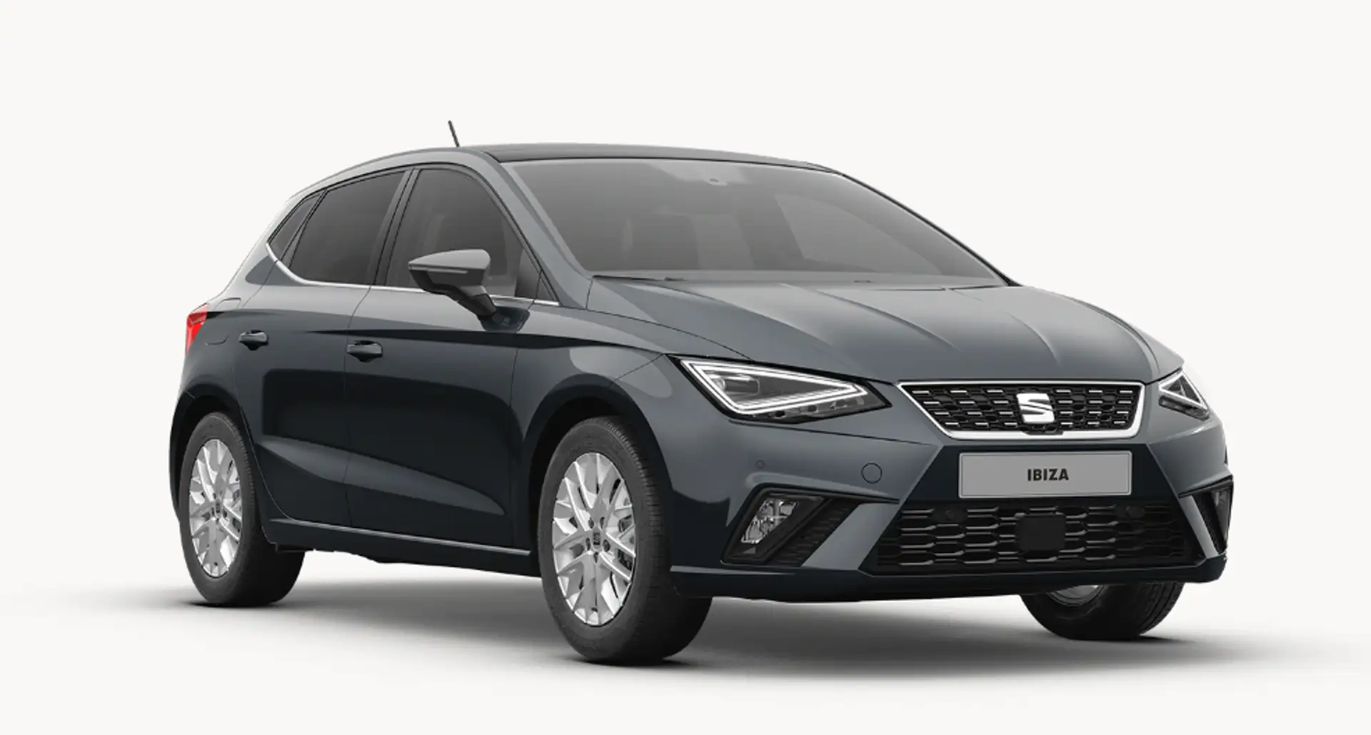 SEAT Ibiza Road Edition 1.0 TSI DSG inkl. W+V und Leasingrate Grau - 1