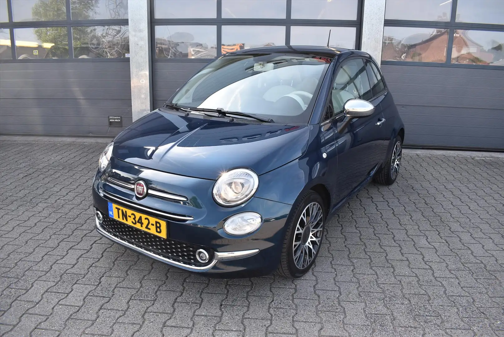 Fiat 500 0.9 Turbo TwinAir 80pk Collezione Bleu - 1