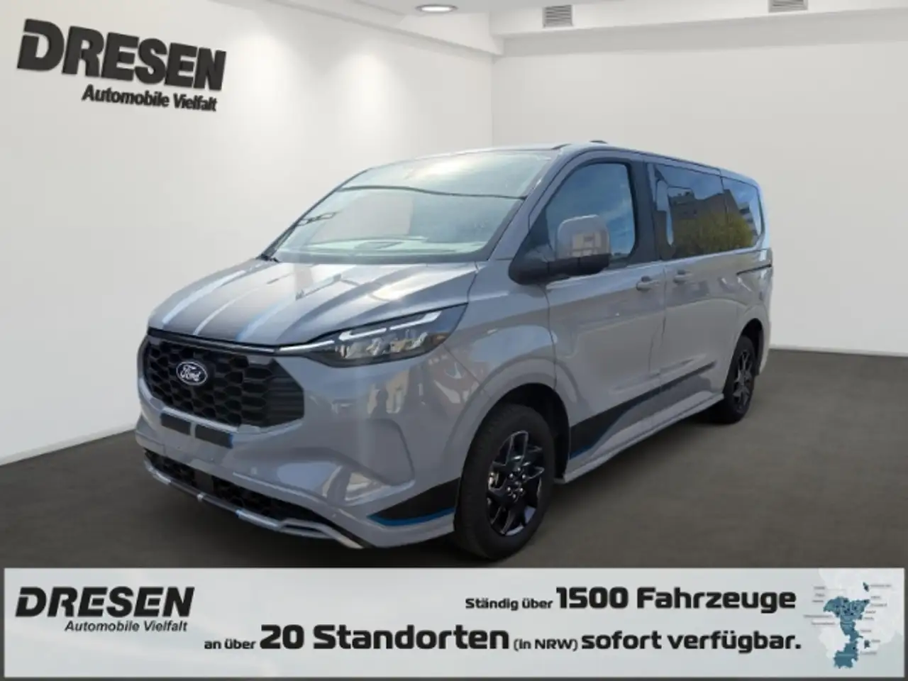 Ford Tourneo Custom 340 FWD L1 PHEV Sport + el. AHK + Ganzjahresreifen 2025 — миниатюра 1
