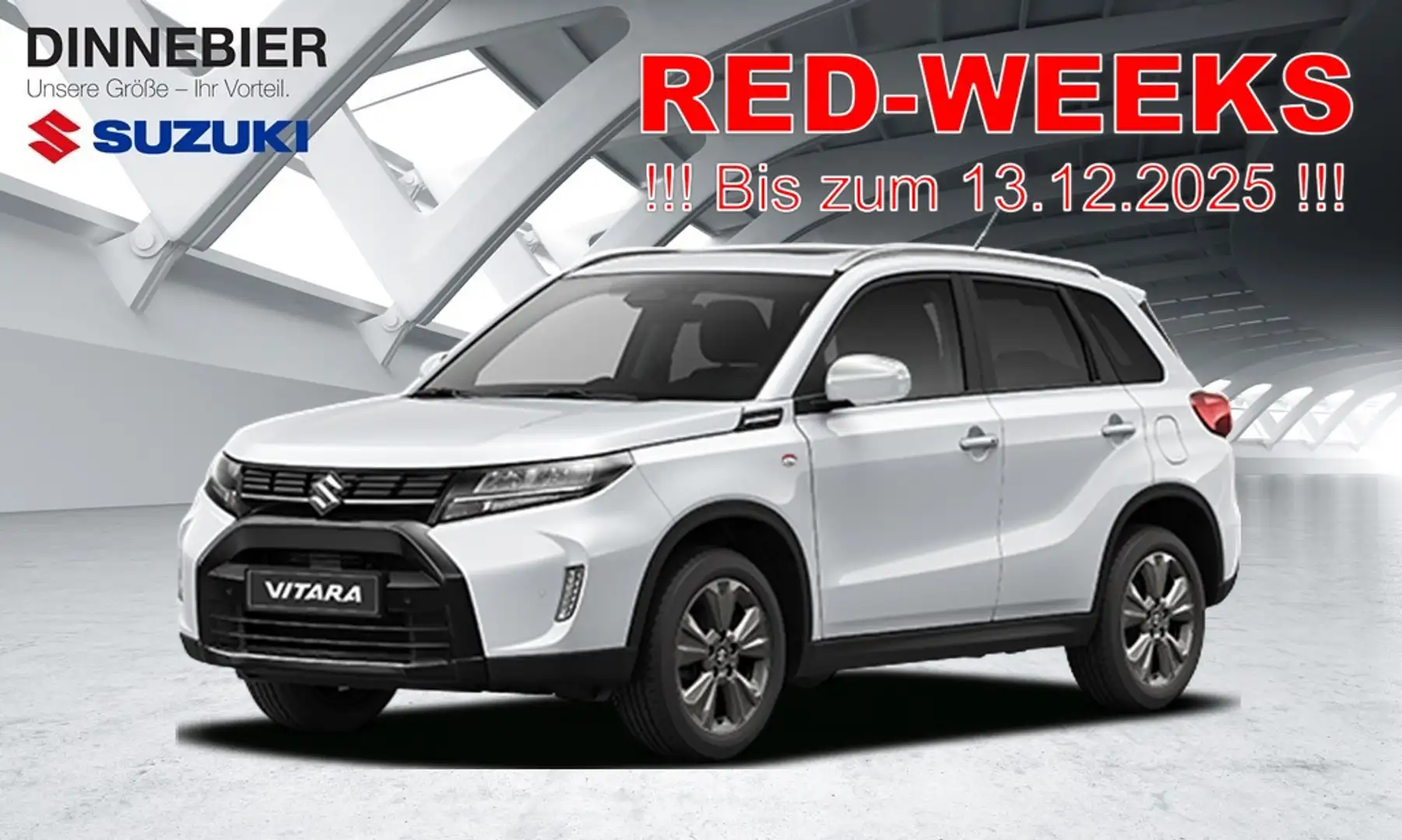 Suzuki Vitara Comfort (MT) inkl. Allwetterreifen *5 Jahre Garant Blanc - 2