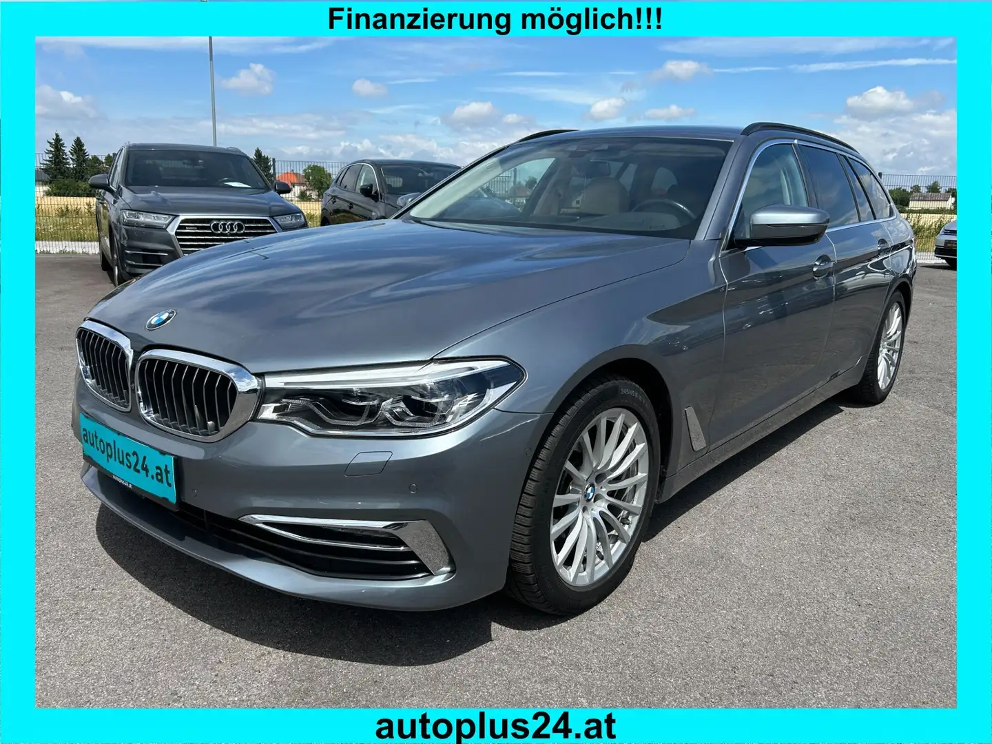 BMW 520 xDrive Touring Aut. Luxury Line Silber - 1