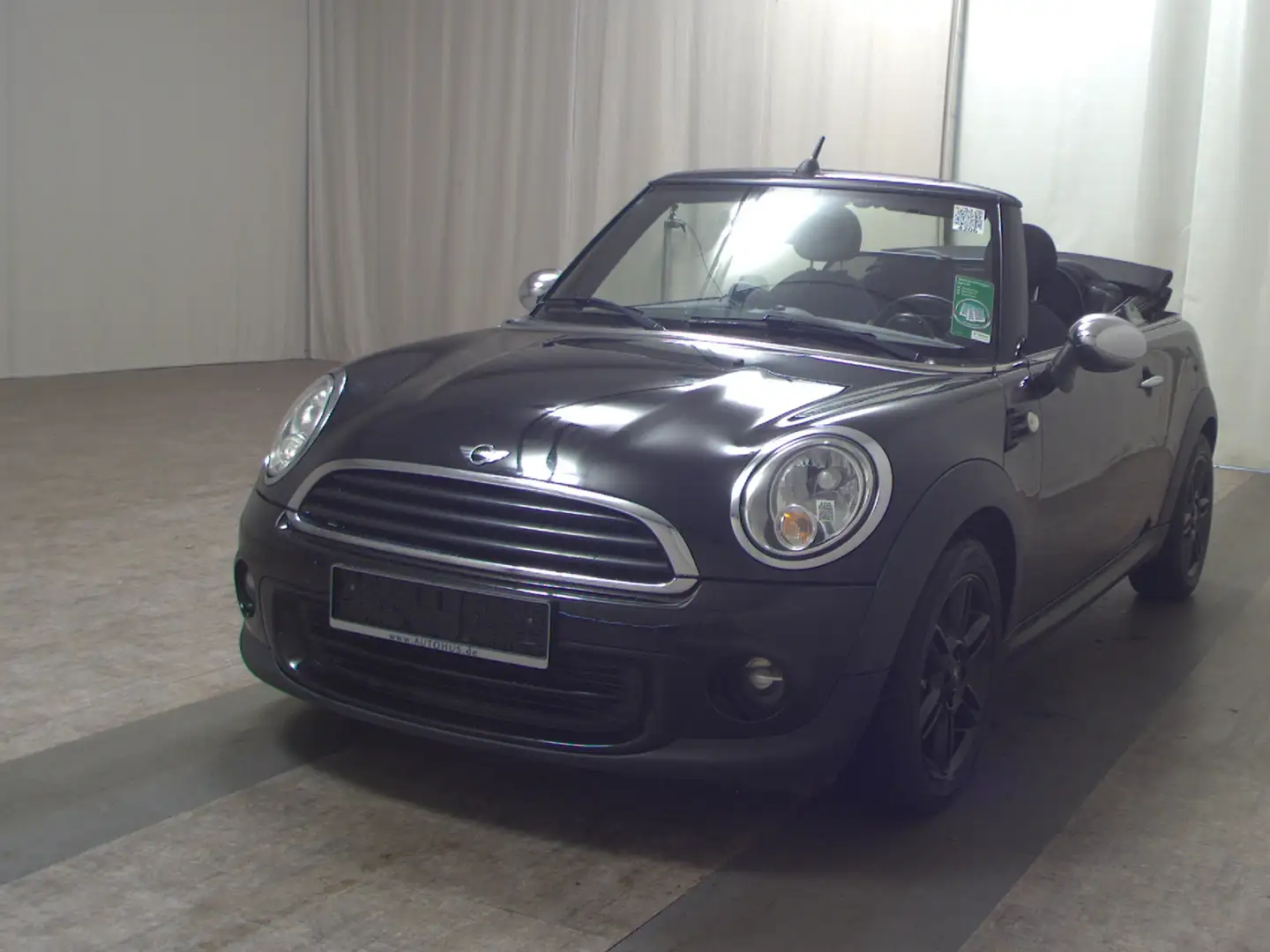 MINI One Cabrio 1.6 T-Leder PDC Shz Klima Ambiente Schwarz - 2