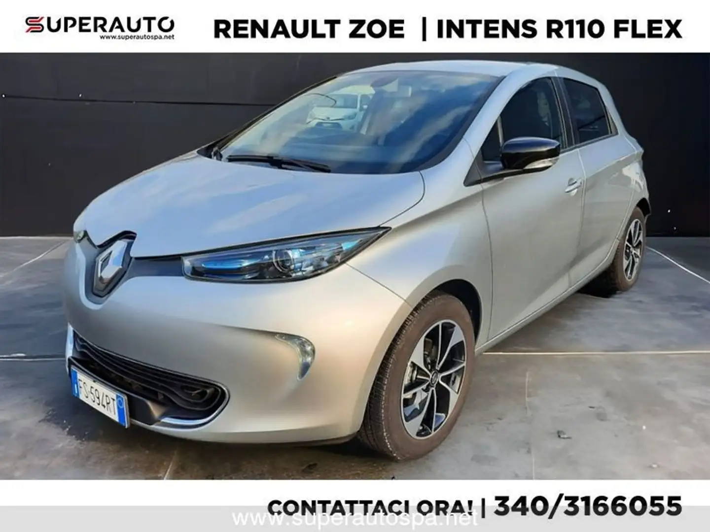 Renault ZOE Intens R110 Flex Grigio - 1