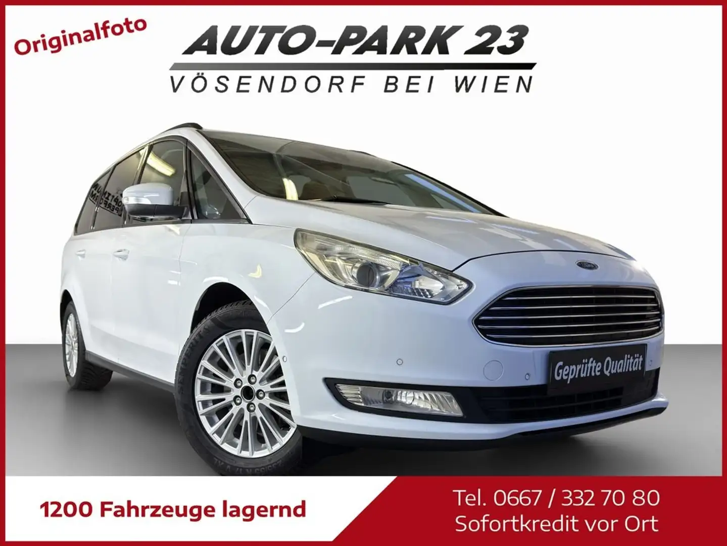 Ford Galaxy GALAXY 2,0 TDCi**7.SITZER*NAVI*GARANTIE*MOD2017 Weiß - 1