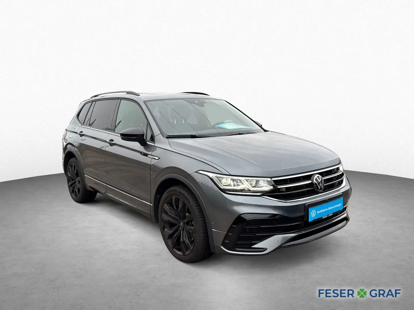 Volkswagen Tiguan Allspace 2.0 TSI DSG R-Line 7-SITZE AHK Grau - 2