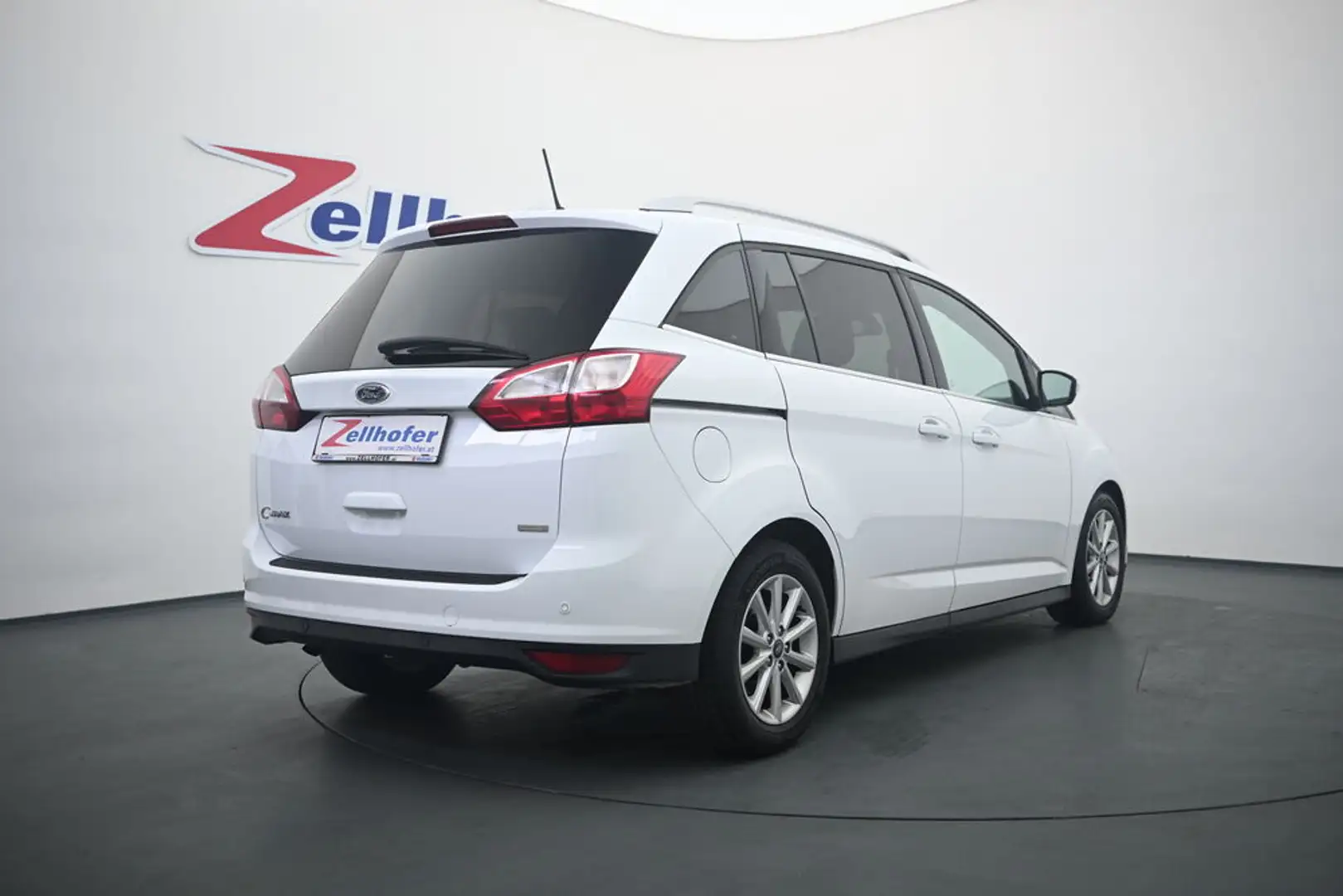 Ford Grand C-Max Titanium 1,0 EcoBoost Weiß - 2