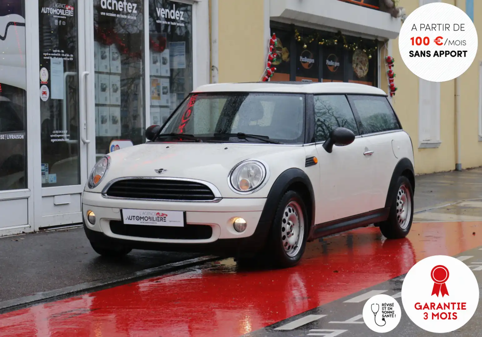 MINI One D Clubman 2 (R55) 1.4 95 One BVM (Double Toit panoramique, E Beżowy - 1