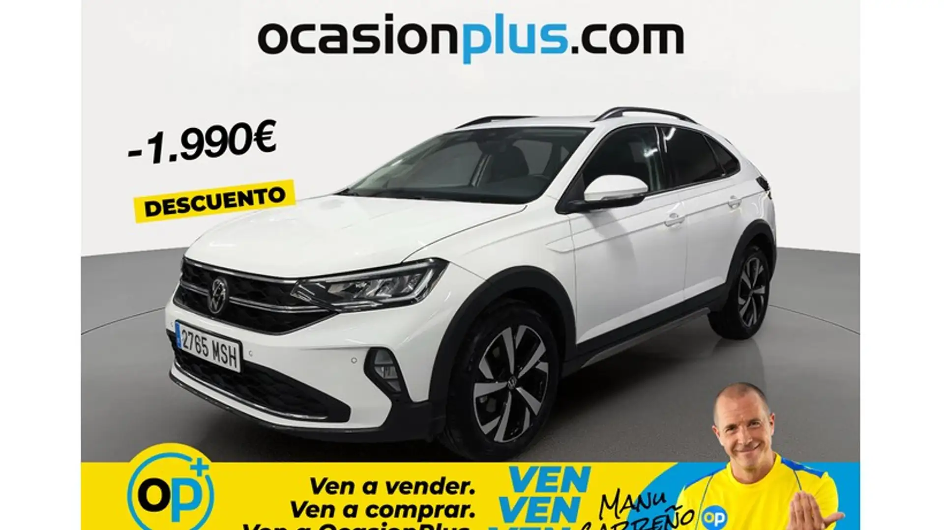 Volkswagen Taigo 1.0 TSI Más 85kW Blanco - 1