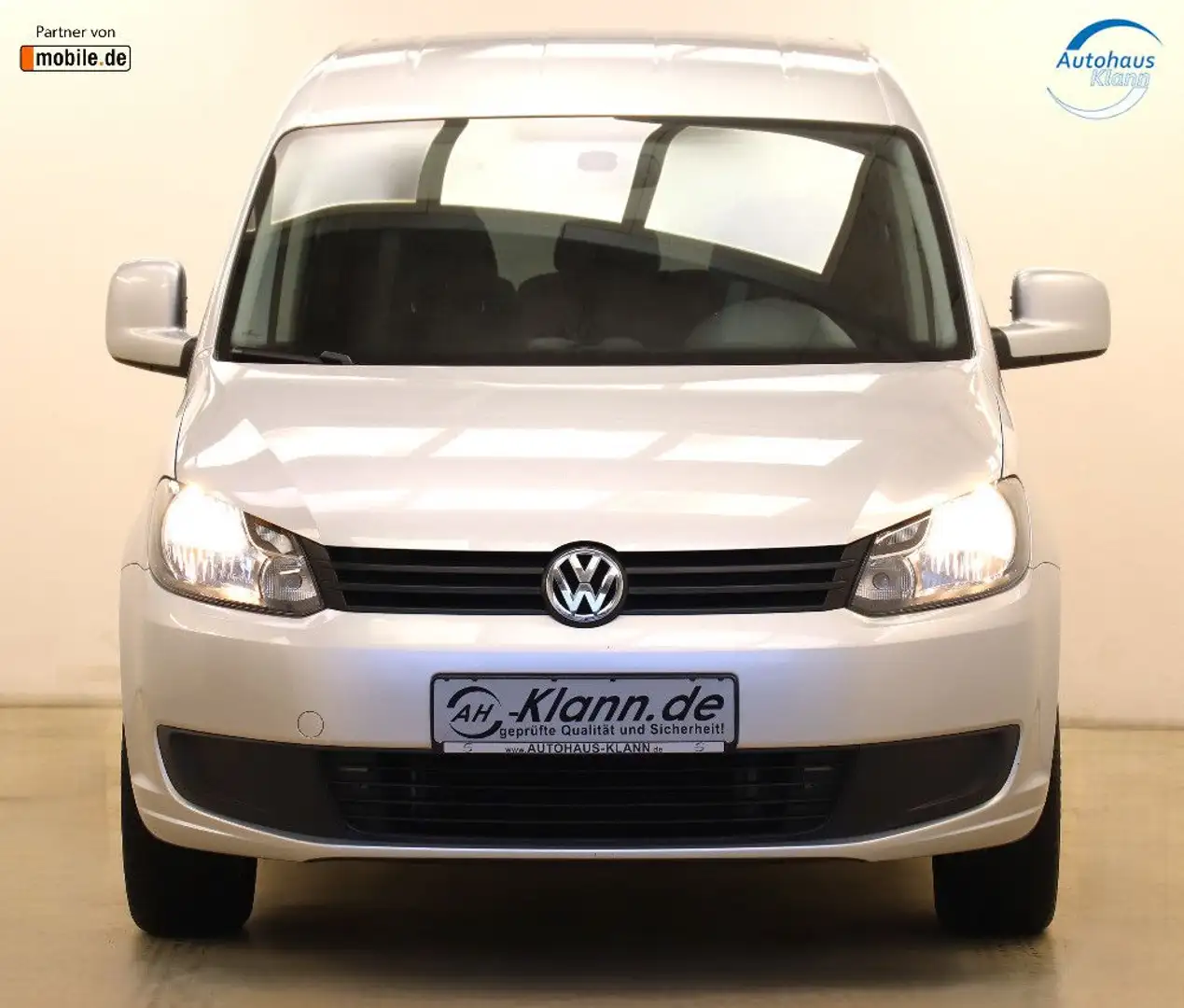 Volkswagen Caddy 2.0 109PS EcoFuel Roncalli Klima AHK 1Hand Argento - 2