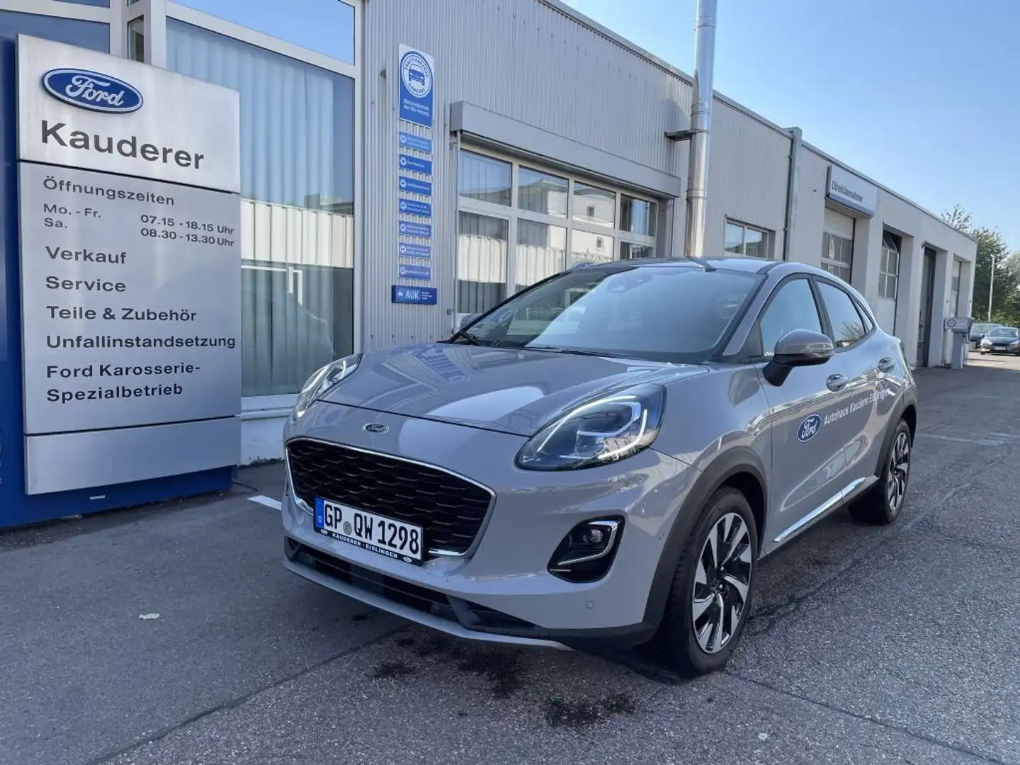 Ford Puma 1.0 EcoBoost Hybrid Aut. TITANIUM (J2K) Grau - 1
