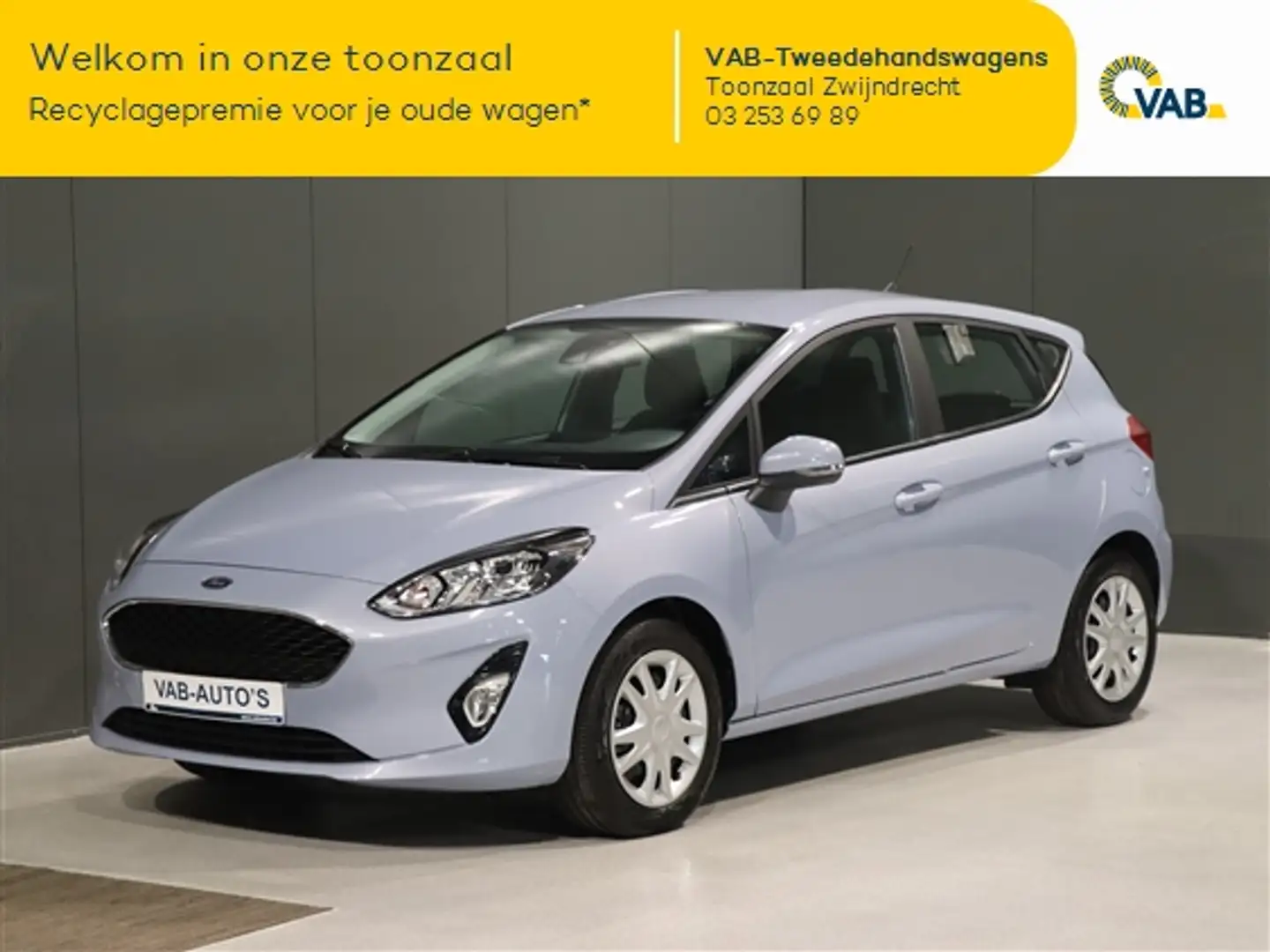 Ford Fiesta 1.0 ECOBOOST CONNECTED 95 Bleu - 1