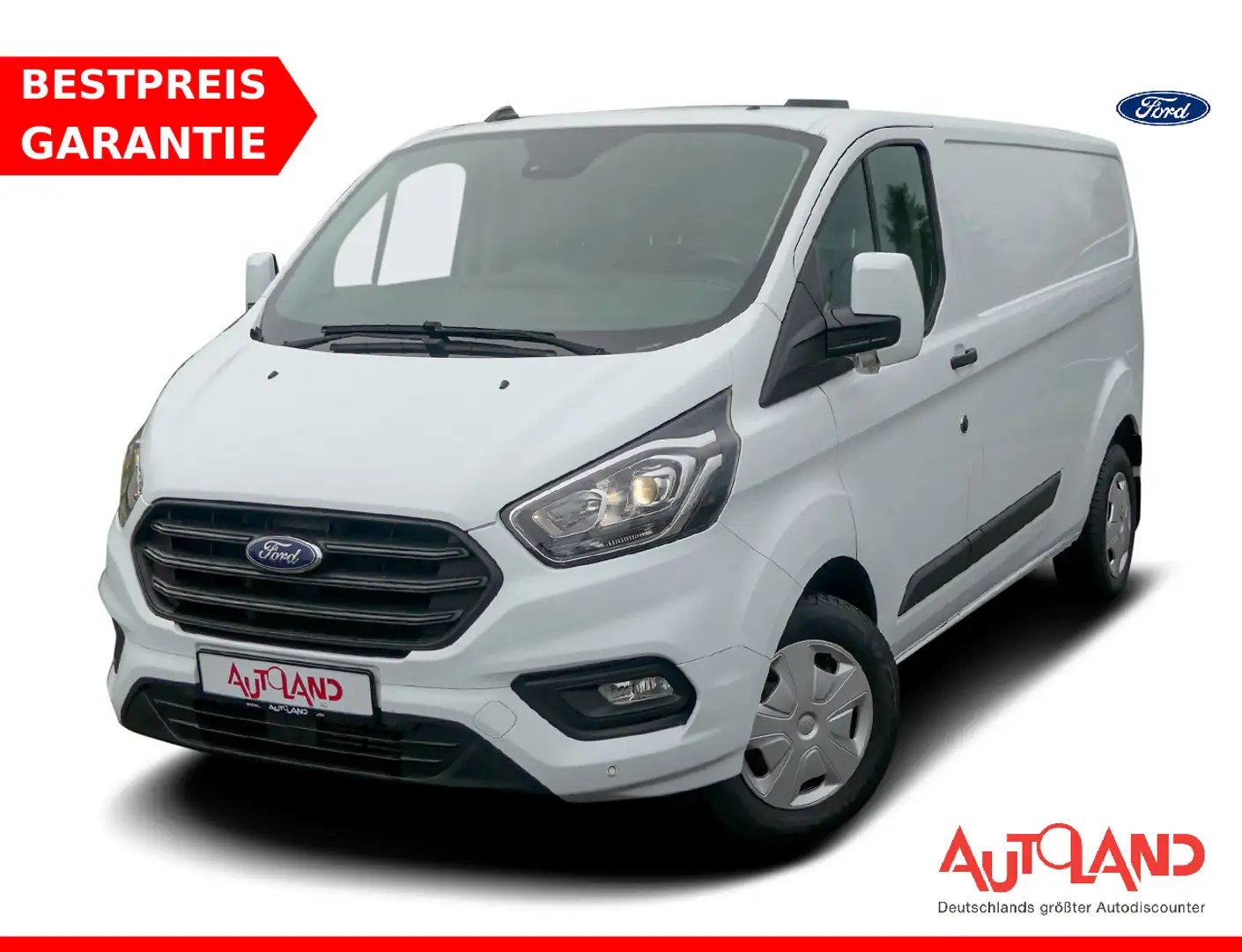 Ford Transit Custom Kasten 2.0 TDCi 340 L2 Trend AHK Blanc - 1