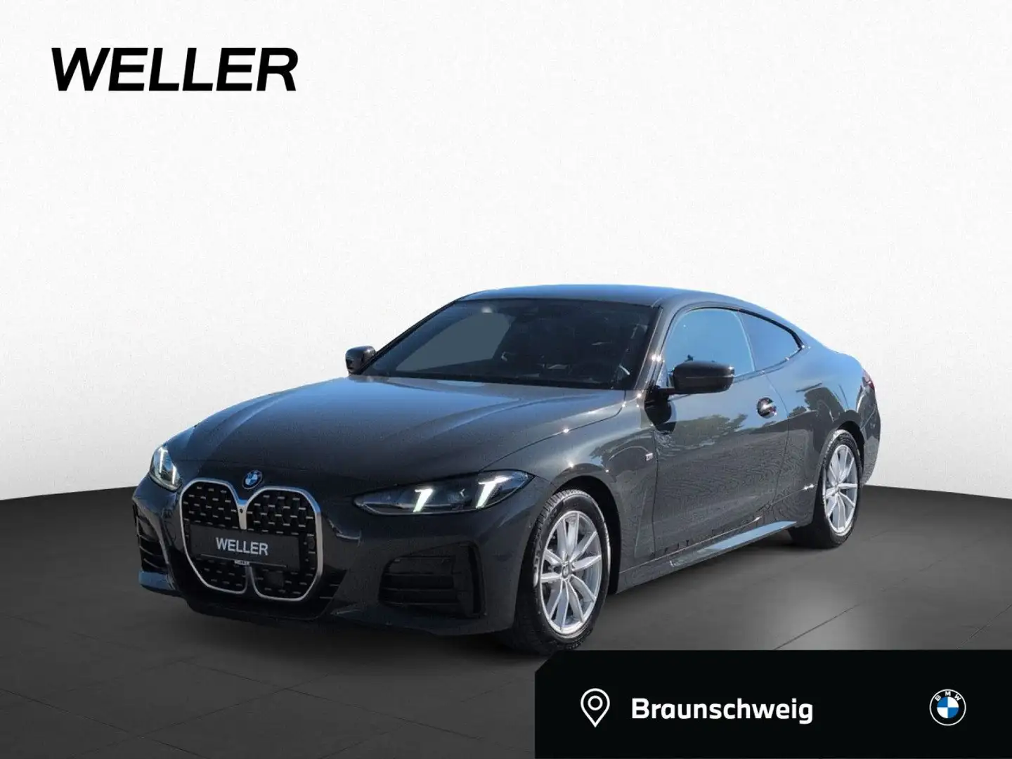 BMW 430 i xD Coupe M SPORT StndHzg ACC 360° H/K HUD Grau - 1