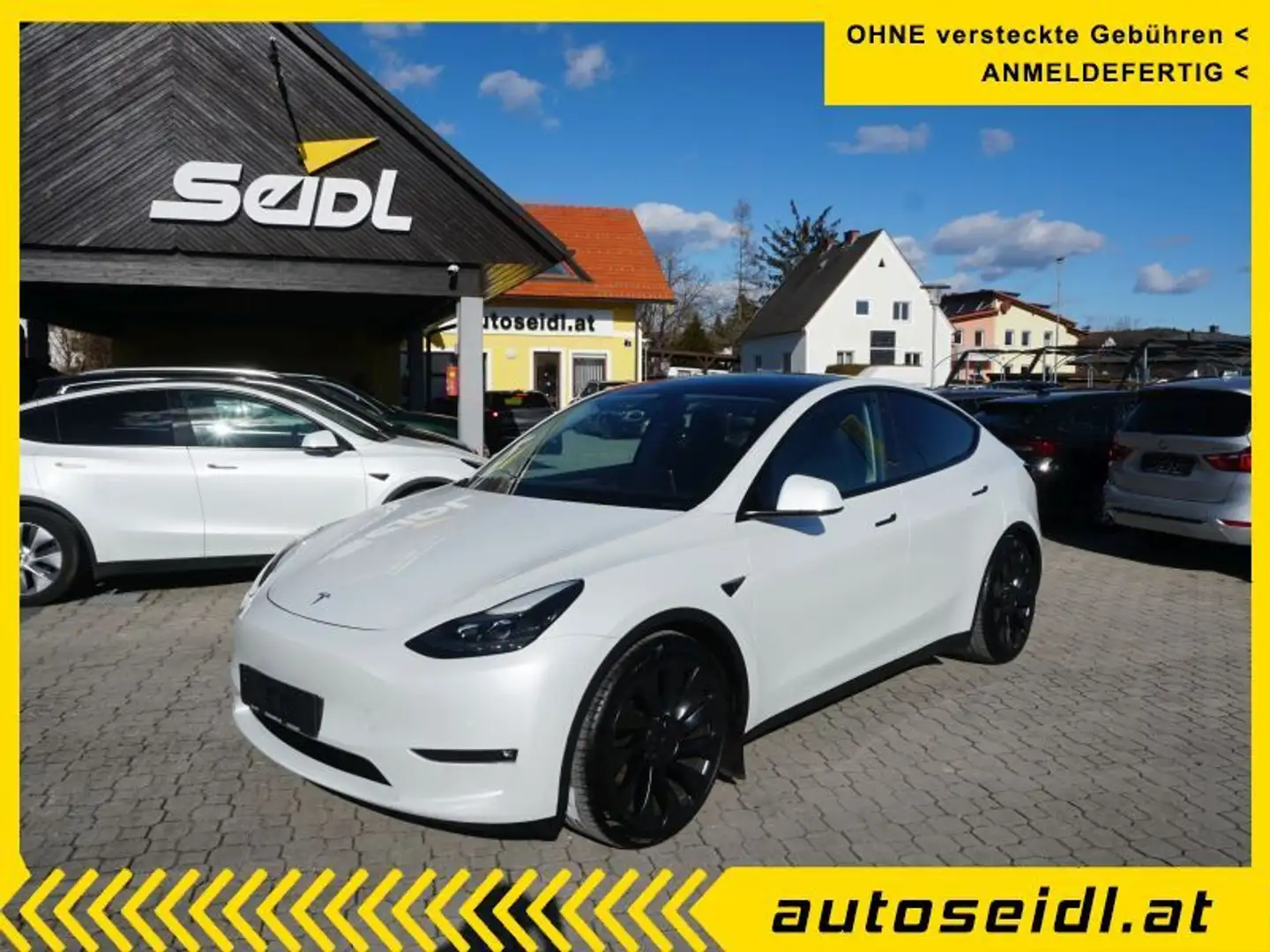 Tesla Model Y AWD Performance *NAVI+LED+20"ALU* Weiß - 1