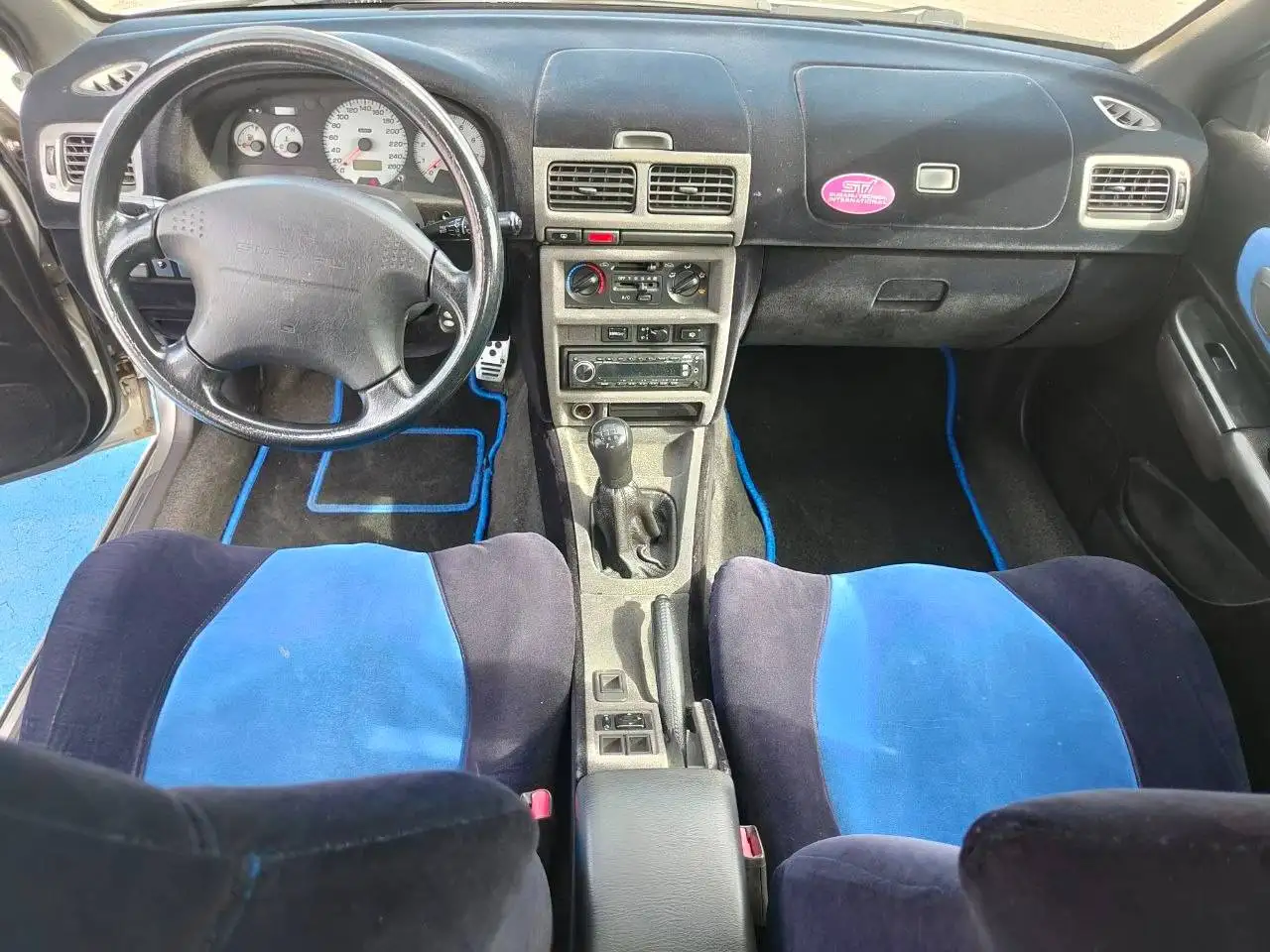 Subaru Impreza Turbo 4X4 ( INTERNI BLÙ ), foto 8