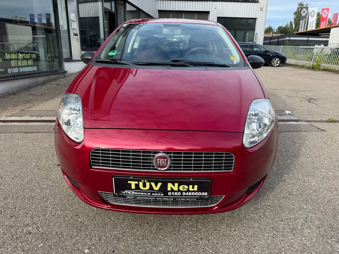 Fiat Grande Punto 1.2 8V Active TÜVNEU 1hand TIPTOP. Rot - 2