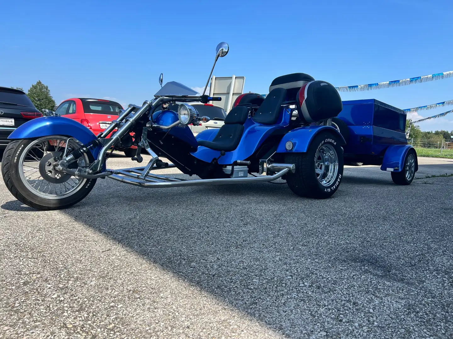 Boom Trike Chopper Blu/Azzurro - 1