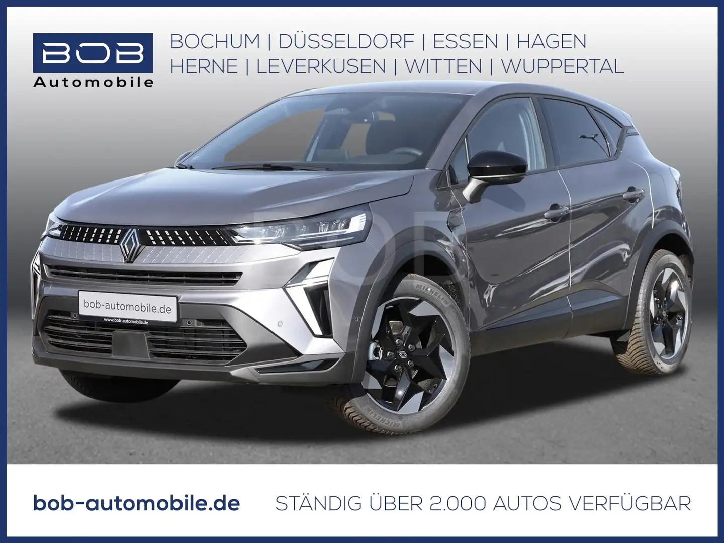 Renault Captur Techno Mild Hybrid 140 NAVI SHZ PDC KLIMA Grau - 1