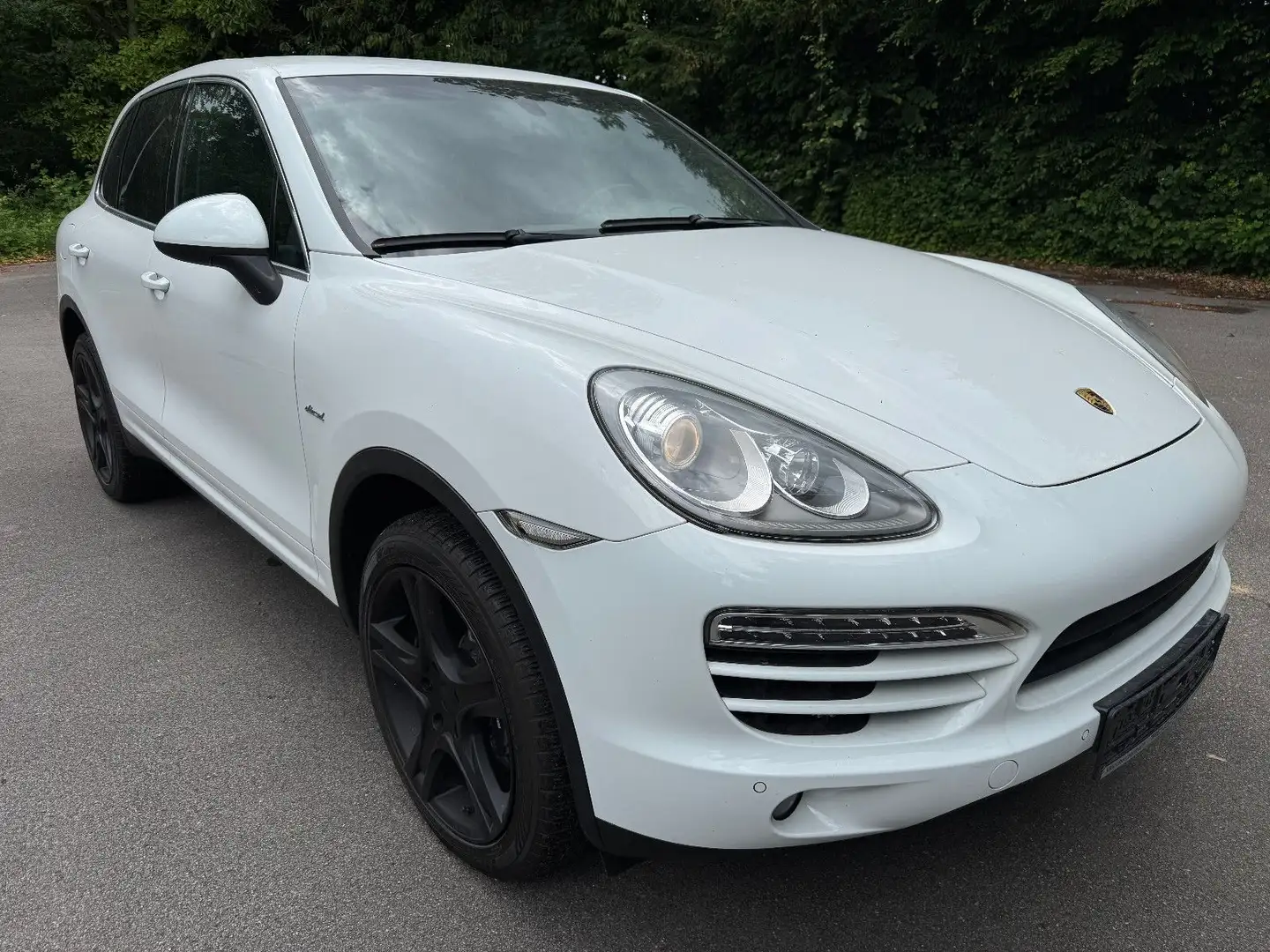 Porsche Cayenne Diesel**1 Hand**Leder**Navi** Bianco - 2