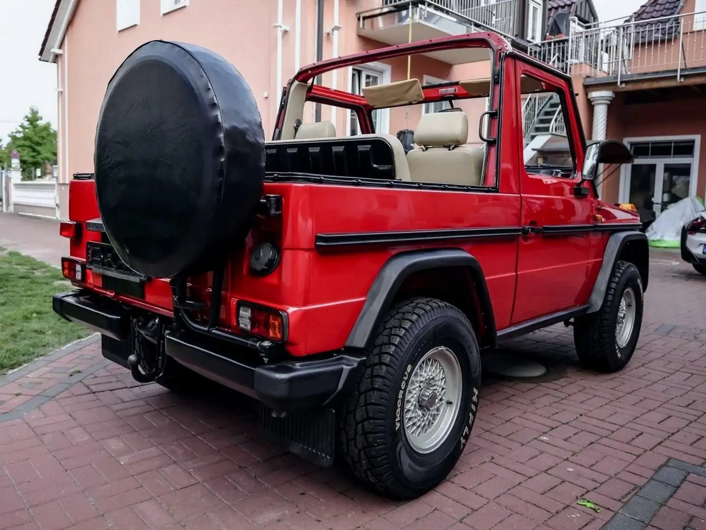 Mercedes-Benz 230 G Cabriolet deutsche Erstauslieferung Rood - 2