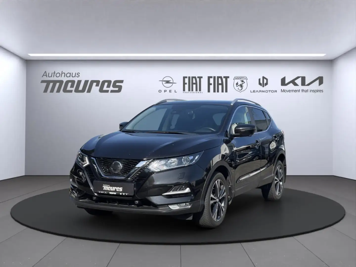 Nissan Qashqai Acenta 1.2 DIG-T 4x2 Klimaautom PDCv+h USB Temp Sp Schwarz - 1